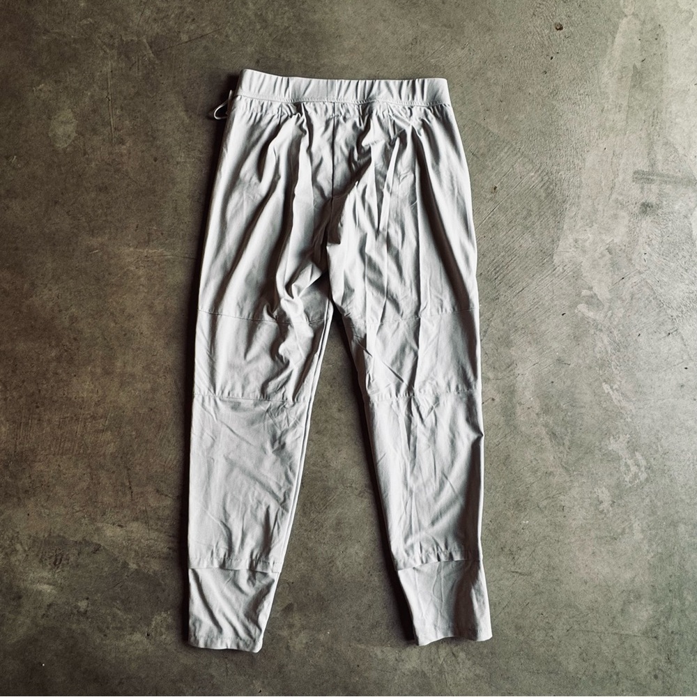 RAFFAELLO ROSSI Cream /Stone Track Athletic Pants, Zip Pockets (4) - Picture 6 of 12